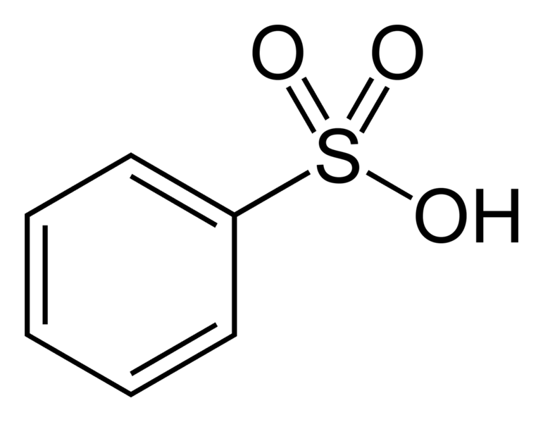 File:Benzenesulfonic-acid-2D-skeletal.png