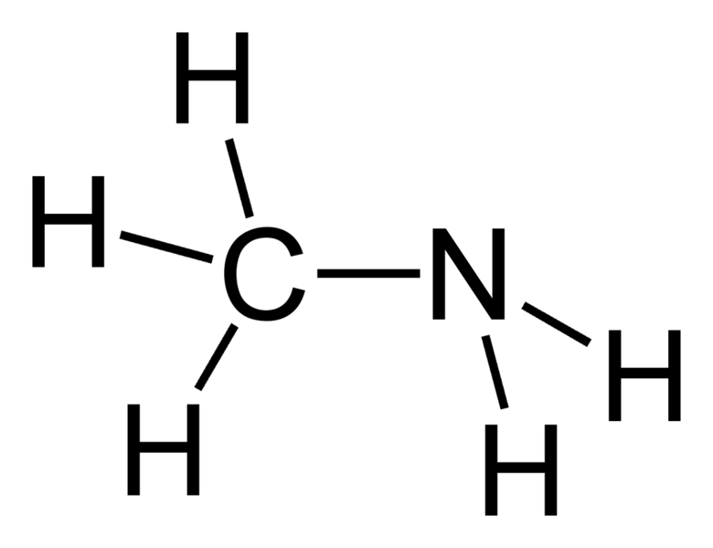 File:Methylamine-2D.png