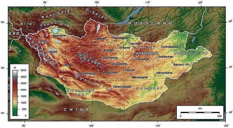 File:Map of Mongolia topographic de.jpg