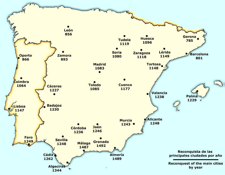 File:Spain Reconquista cities.png