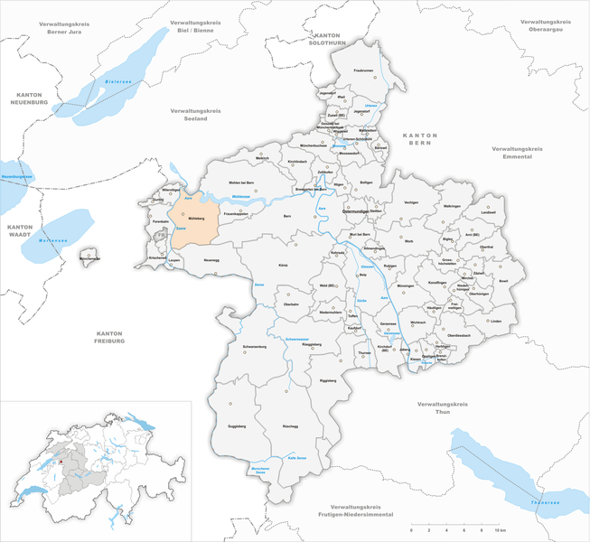 File:Karte Gemeinde Mühleberg 2023.png