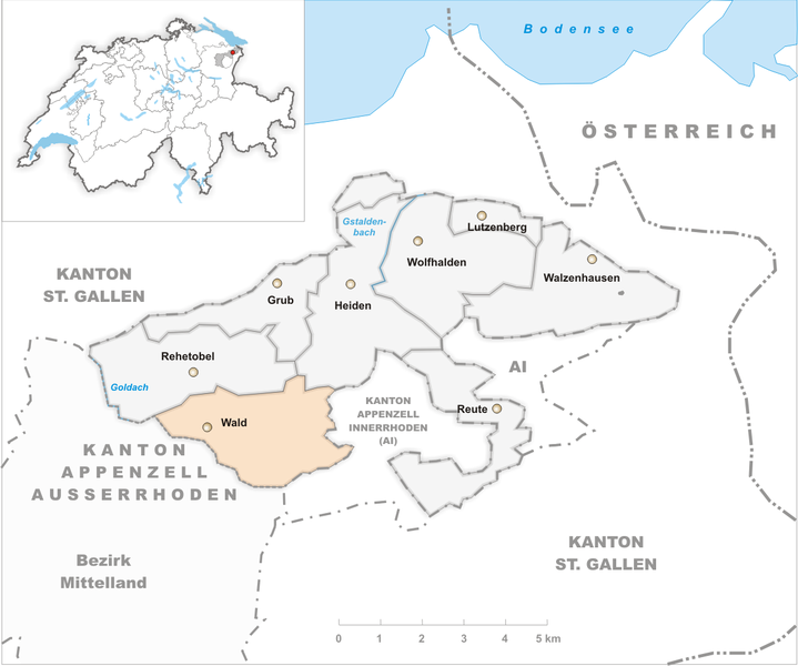 File:Karte Gemeinde Wald AR 2010.png