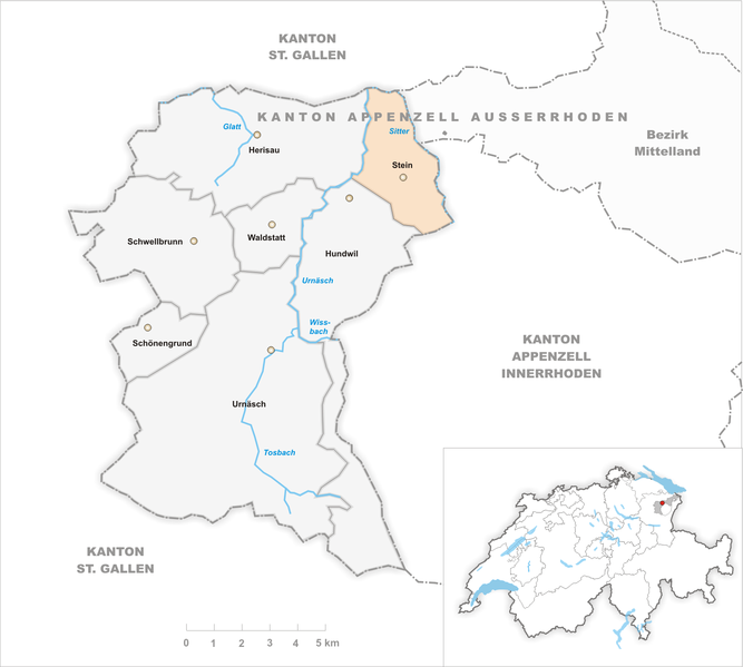 File:Karte Gemeinde Stein 2010.png