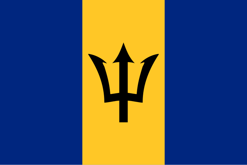 File:Flag of Barbados.svg