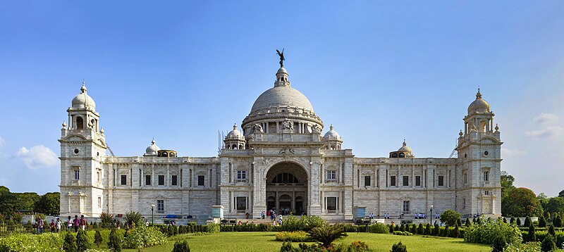 File:Victoria Memorial situated in Kolkata.jpg