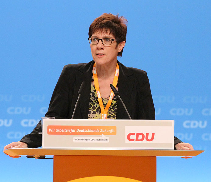 File:Kramp-Karrenbauer CDU Parteitag 2014 by Olaf Kosinsky-24.jpg