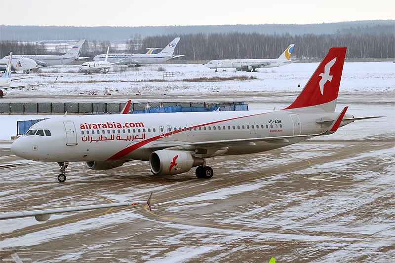 File:Air Arabia, A6-AOM, Airbus A320-214 (31490167854).jpg