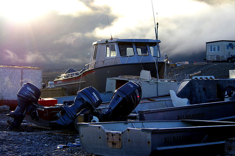 File:Grise Fiord harbour.jpg