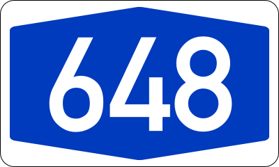 File:Bundesautobahn 648 number.svg