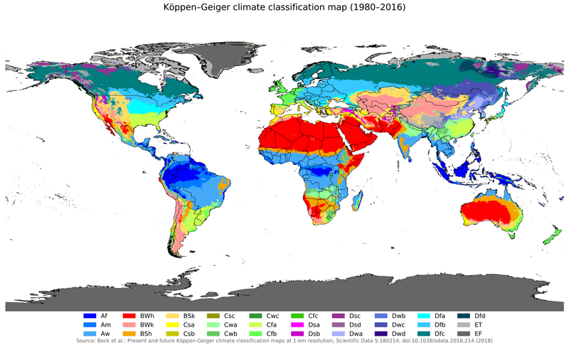 File:Köppen-Geiger climate classification (1980-2016).png