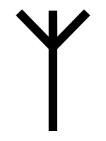 File:Runic letter algiz.png