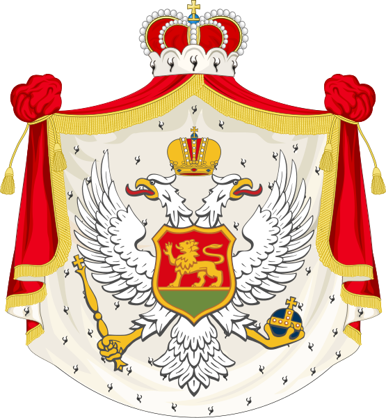 File:Coat of arms of the Kingdom of Montenegro.svg