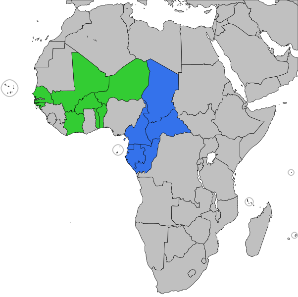 File:CFA franc zone.svg