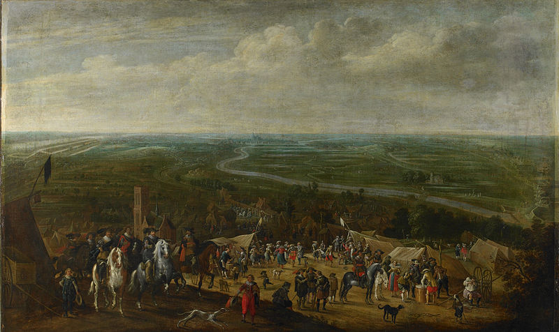 File:Prins Frederik Hendrik bij de belegering van 's-Hertogenbosch, 1629 (Pauwels van Hillegaert, 1631).jpg