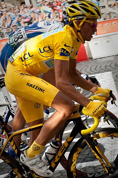 File:Alberto Contador - Tour de France 2009.jpg