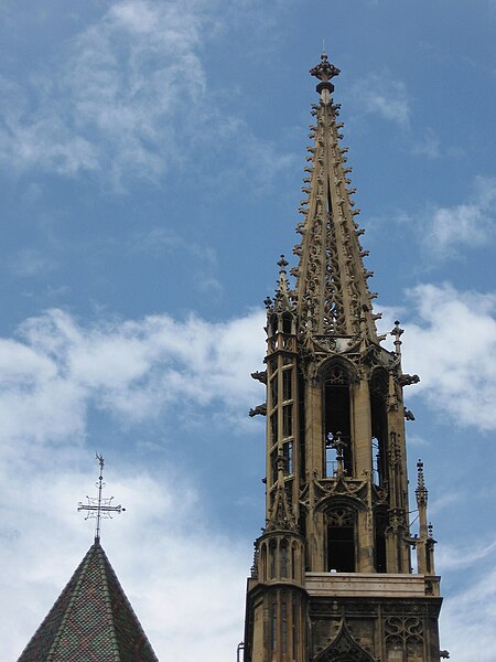 File:Flèche de la collégiale Saint-Thiébaut de Thann.jpg