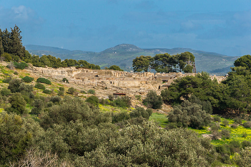 File:View of antique city of Phaistos Crete Greece.jpg