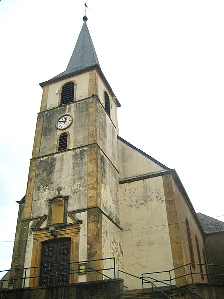 File:Eglise paroissiale Sainte-Marguerite Oudrenne.jpg