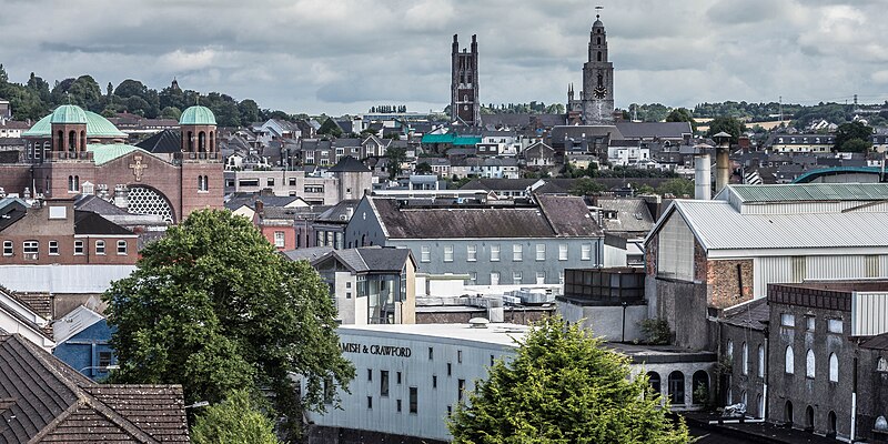 File:VIEWS OF THE CITY FROM THE WALLS OF ELIZABETH FORT (Cork).jpg