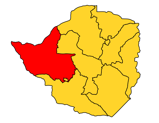 File:Province of Matabeleland North (adm) 300px.svg