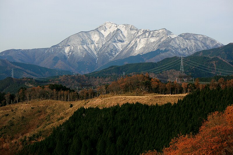 File:Mount Ibuki from Mount Ikeda.jpg