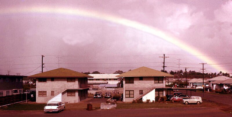 File:Rainbow over Waipahu '58 Farrington Hwy.jpg