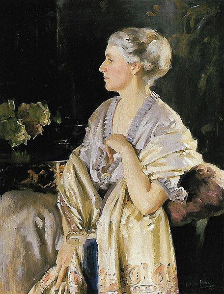 File:Wilfrid de Glehn, 1925c - Artist's wife.jpg