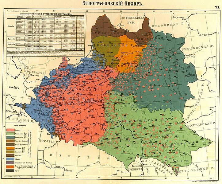 File:Ethnic composition of the westernmost parts of the Russian Empire, Erckert, 1863.jpg