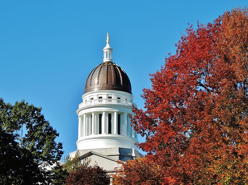 File:Maine State Capitol Building, Augusta, Oct 2015.jpg