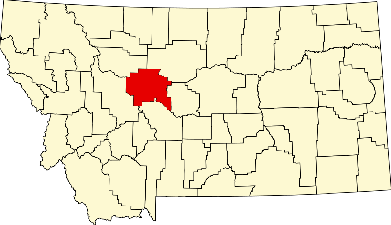 File:Map of Montana highlighting Cascade County.svg