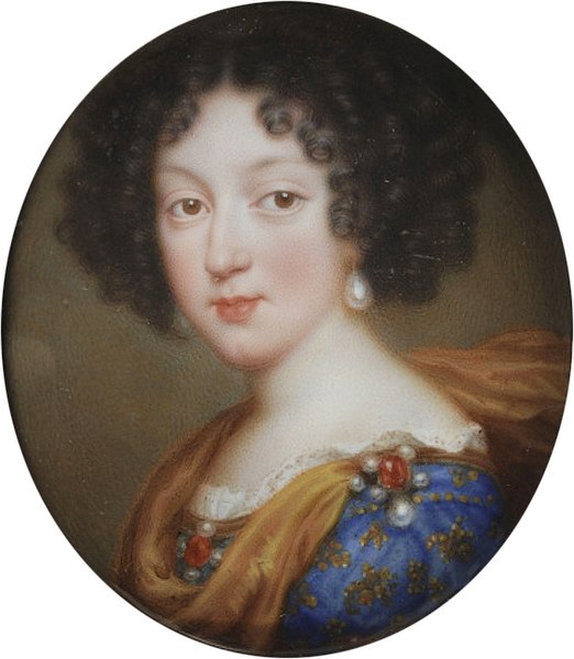 File:Miniature of Marie Louise d'Orléans, future Queen of Spain by Jean Petitot le vieux (1607-1691).jpg