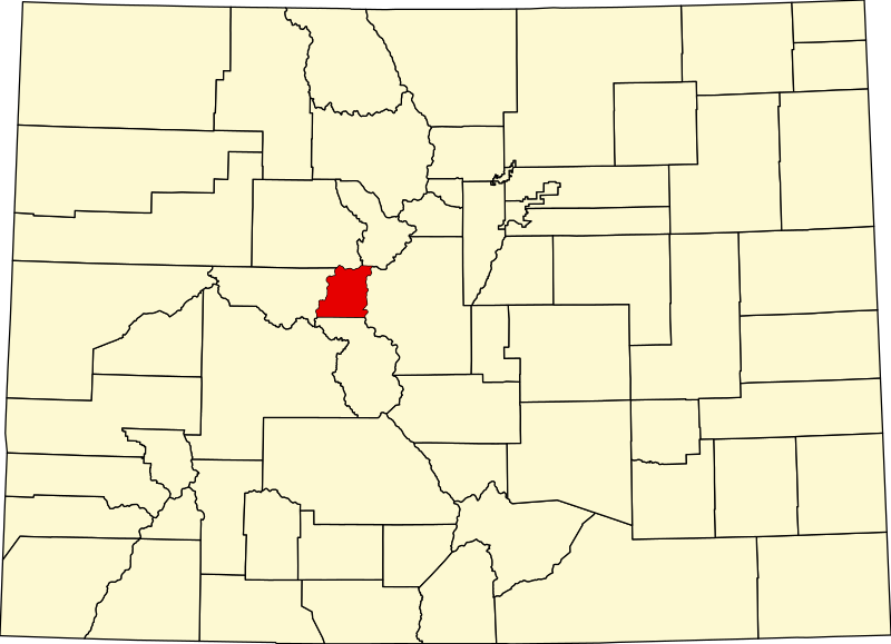 File:Map of Colorado highlighting Lake County.svg