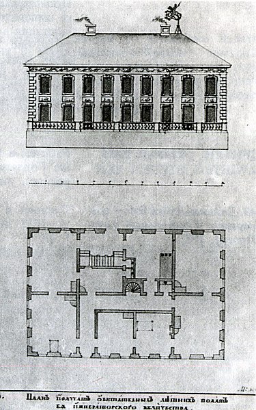 File:Фасад і план Літнього палацу.jpg