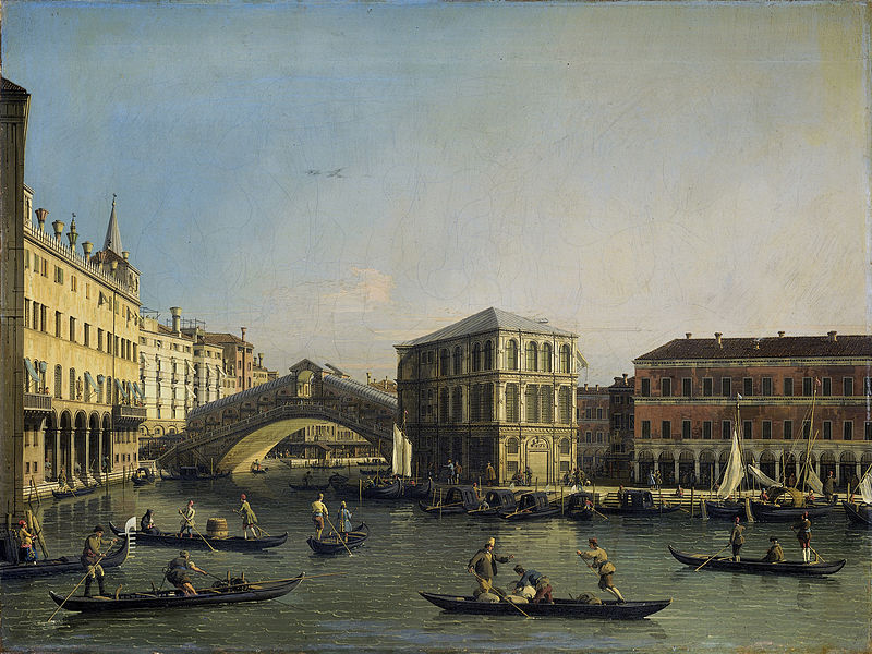 File:Caneletto - Het Canal Grande met de Ponte Rialto en de Fondaco dei Tedeschi.jpg