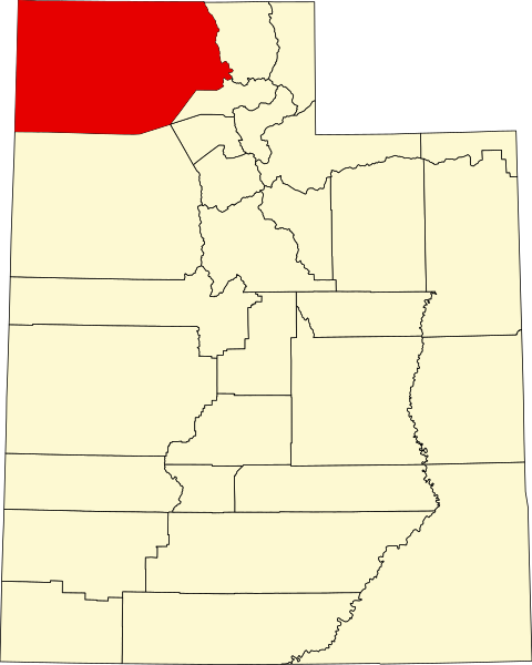 File:Map of Utah highlighting Box Elder County.svg