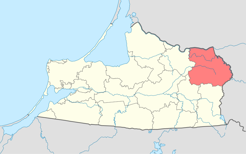 File:Location of Krasnoznamensky District (Kaliningrad Oblast).svg