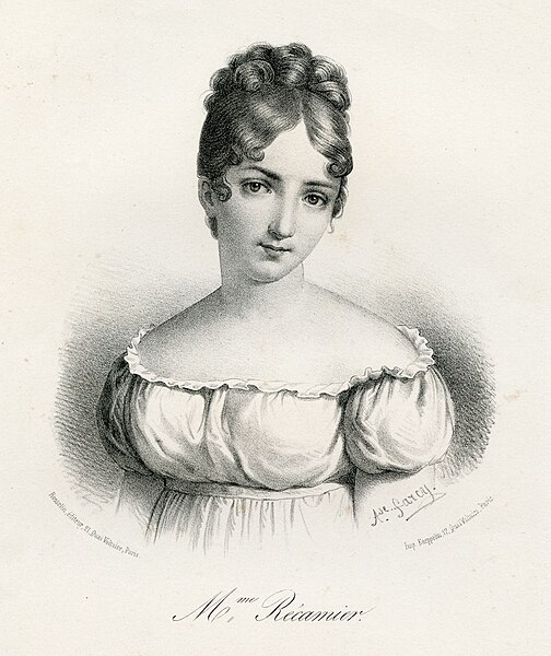 File:Juliette Récamier. Dessin de A. de Farcy.jpg