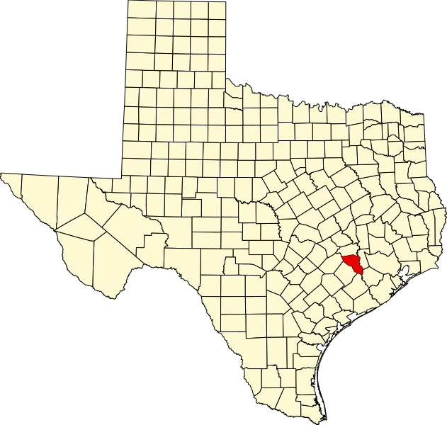 File:Map of Texas highlighting Austin County.svg