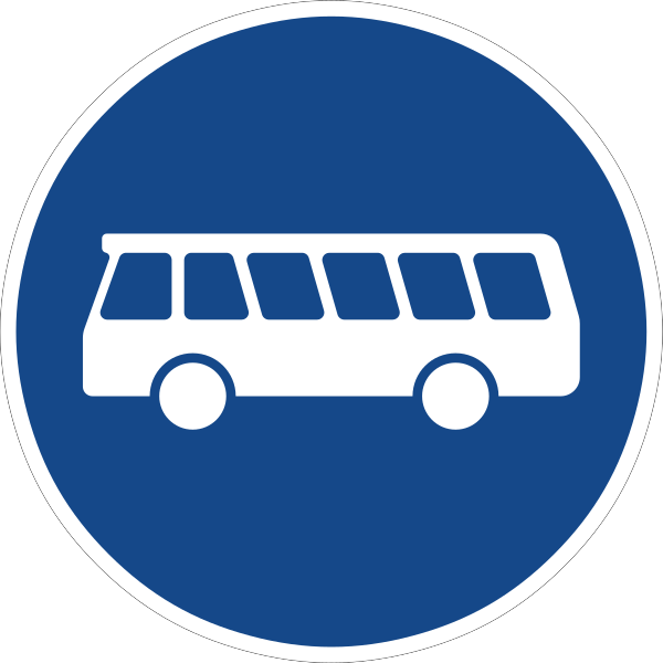 File:Zeichen 245 - Bussonderfahrstreifen, StVO 2013.svg