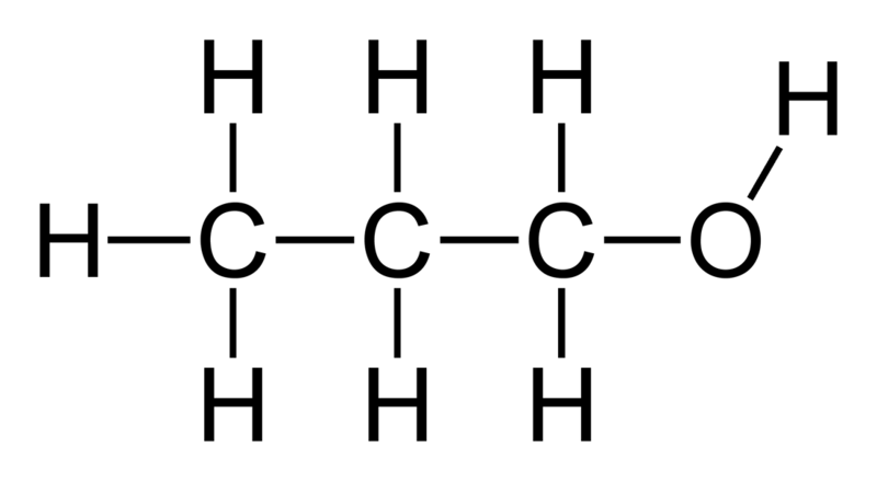 File:Propan-1-ol-2D-flat.png