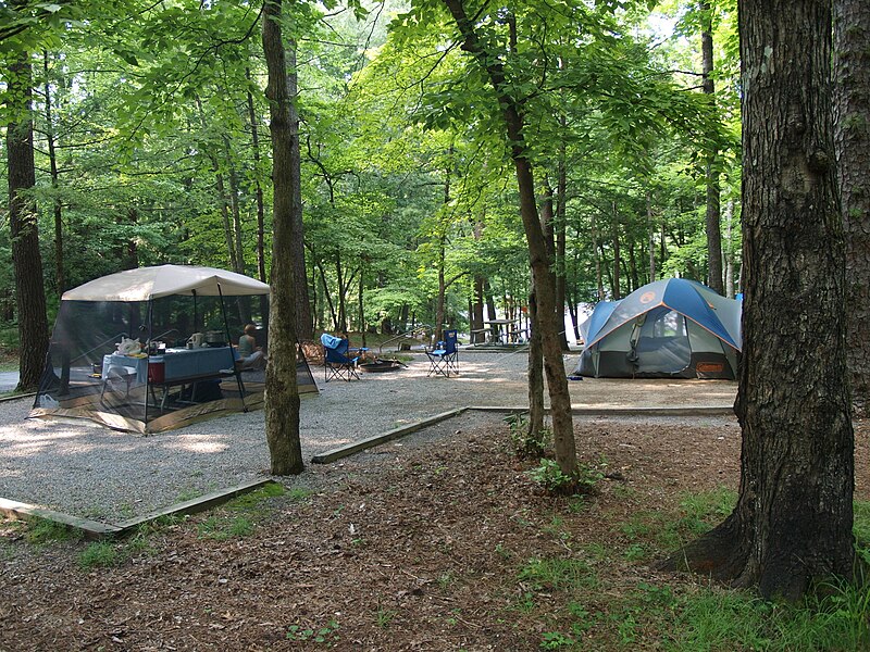 File:Cades Cove Camping Site.jpg