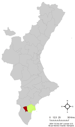 File:Localització de Crevillent respecte el País Valencià.png