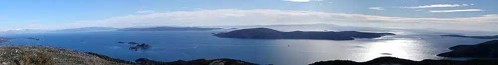 Adriatiese eilande op Kroasië se kuslyn