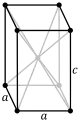 Tetragonaal, ruimtelikgesentreerd