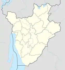 Gitega is in Burundi