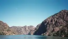 Uitsig oor die Cahora Bassa-dam.