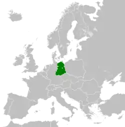 Ligging of Oos-Duitsland