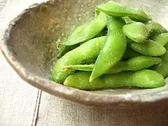 Edamame (groen sojabone)