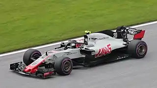 Magnussen in die 2018 Oostenrykse Grand Prix