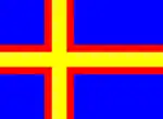 Vlag van die Sweedse provinsie Hälsingland